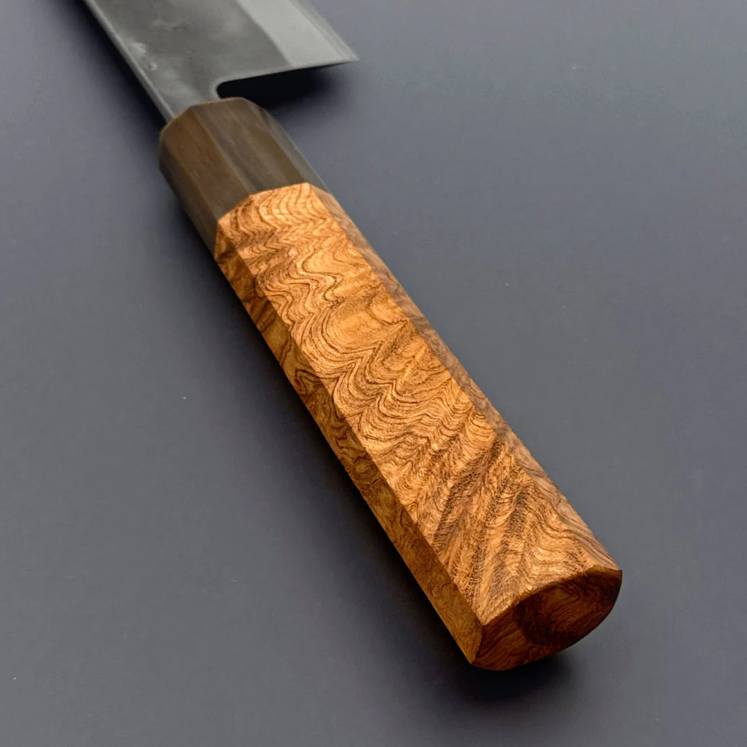 Tadafusa Blue #2 Nashiji Gyuto 240mm (9.4") - Image 7