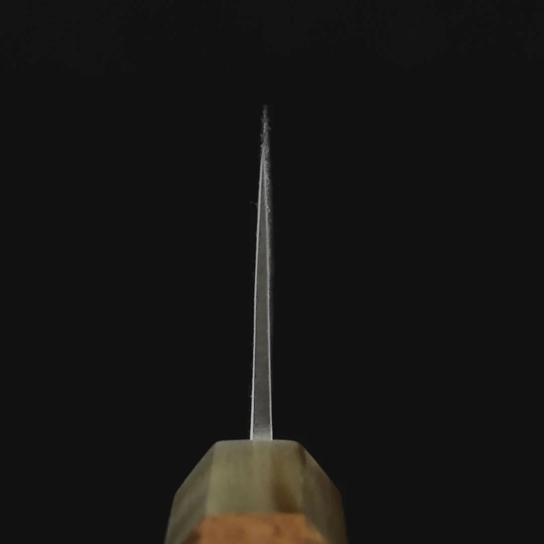 Tadafusa Blue #2 Nashiji Santoku 165mm (6.5") - Image 3