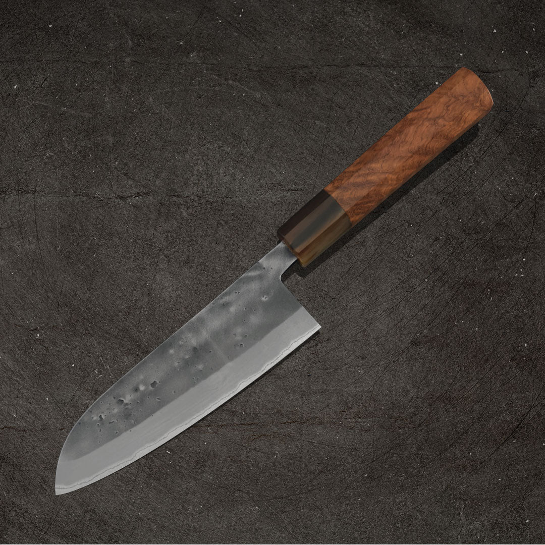 Tadafusa Blue #2 Nashiji Santoku 165mm (6.5") - Image 8