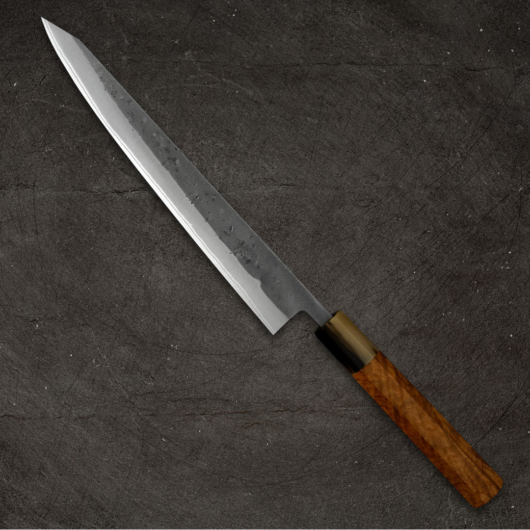 Tadafusa Blue #2 Nashiji Sujihiki 240mm (9.4") - Image 8