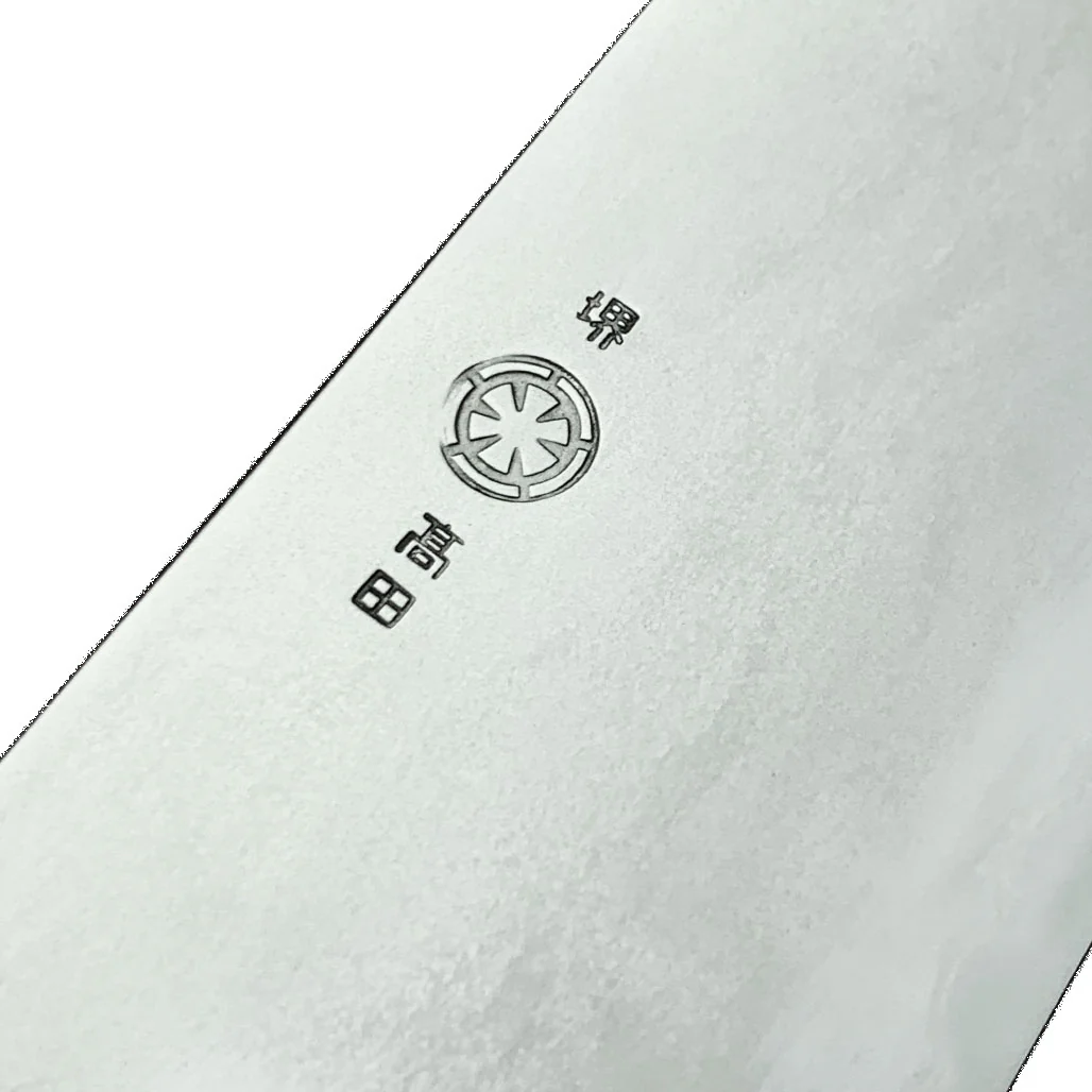 Takada Ginsan Suiboku Gyuto 240mm (9.4") with Ebony handle - Image 4