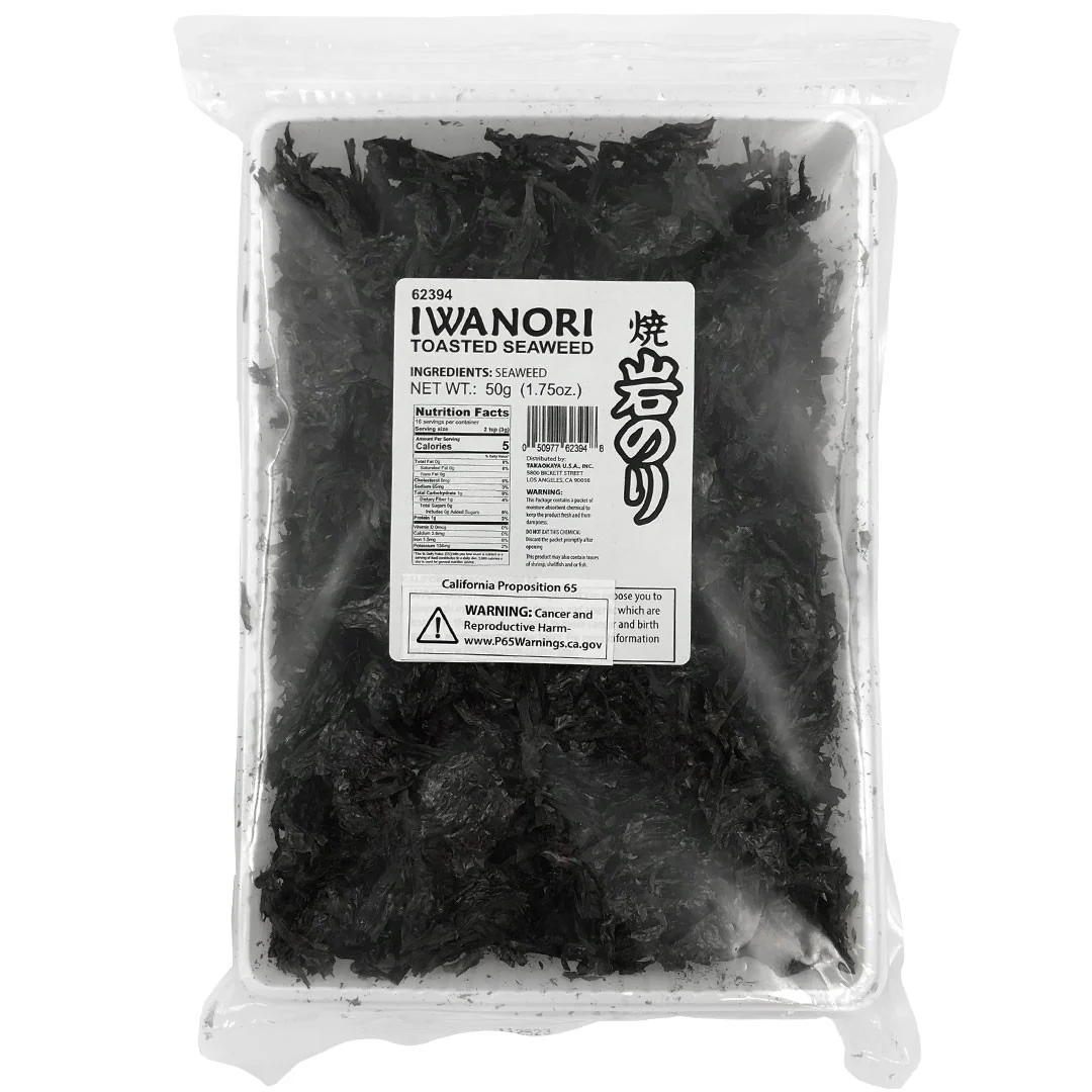 Takaokaya Baraboshi Nori Dried Seaweed 1.75 oz (50g)