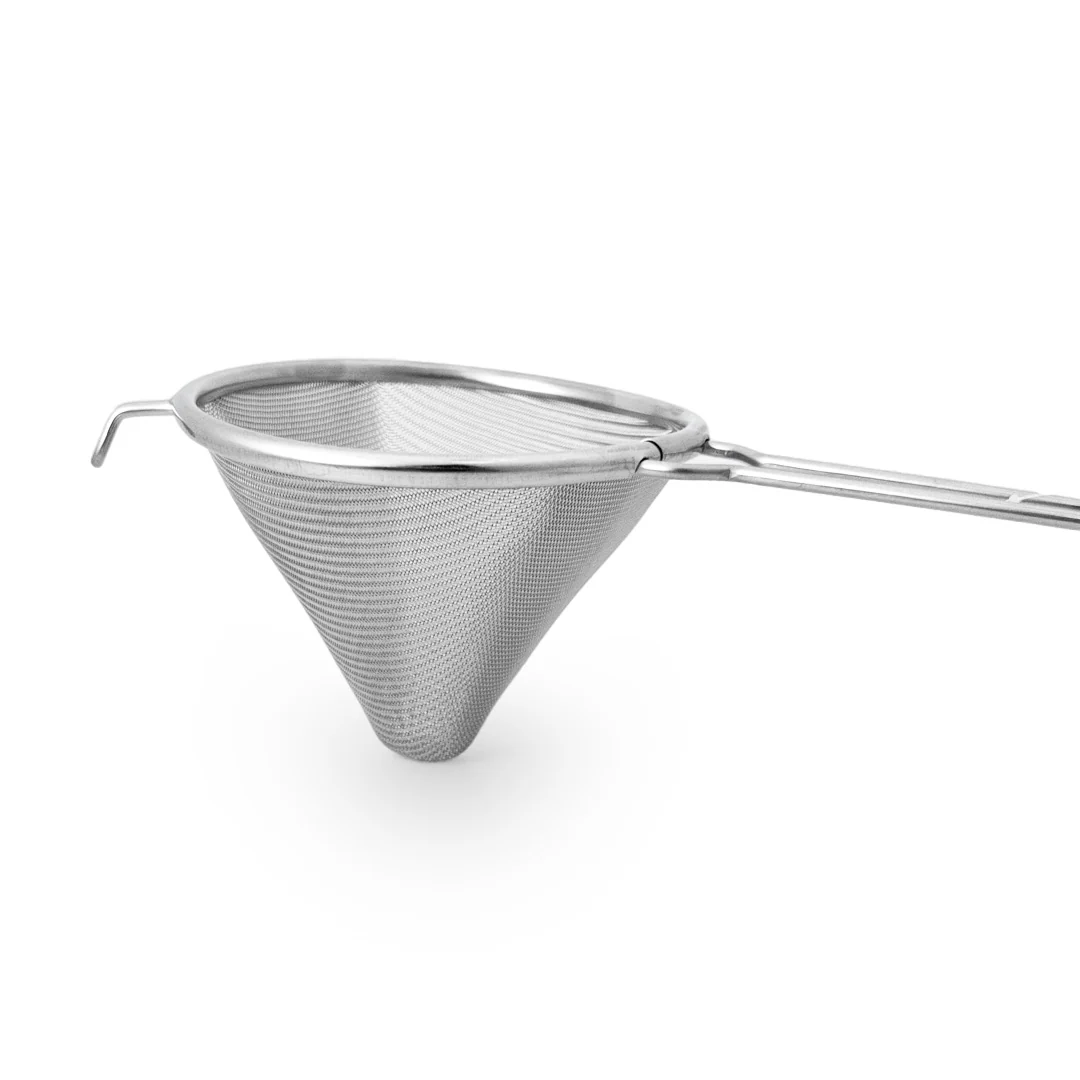 Three Snow Stainless Steel Fine Mesh Egg Strainer 4.9" dia - Image 4