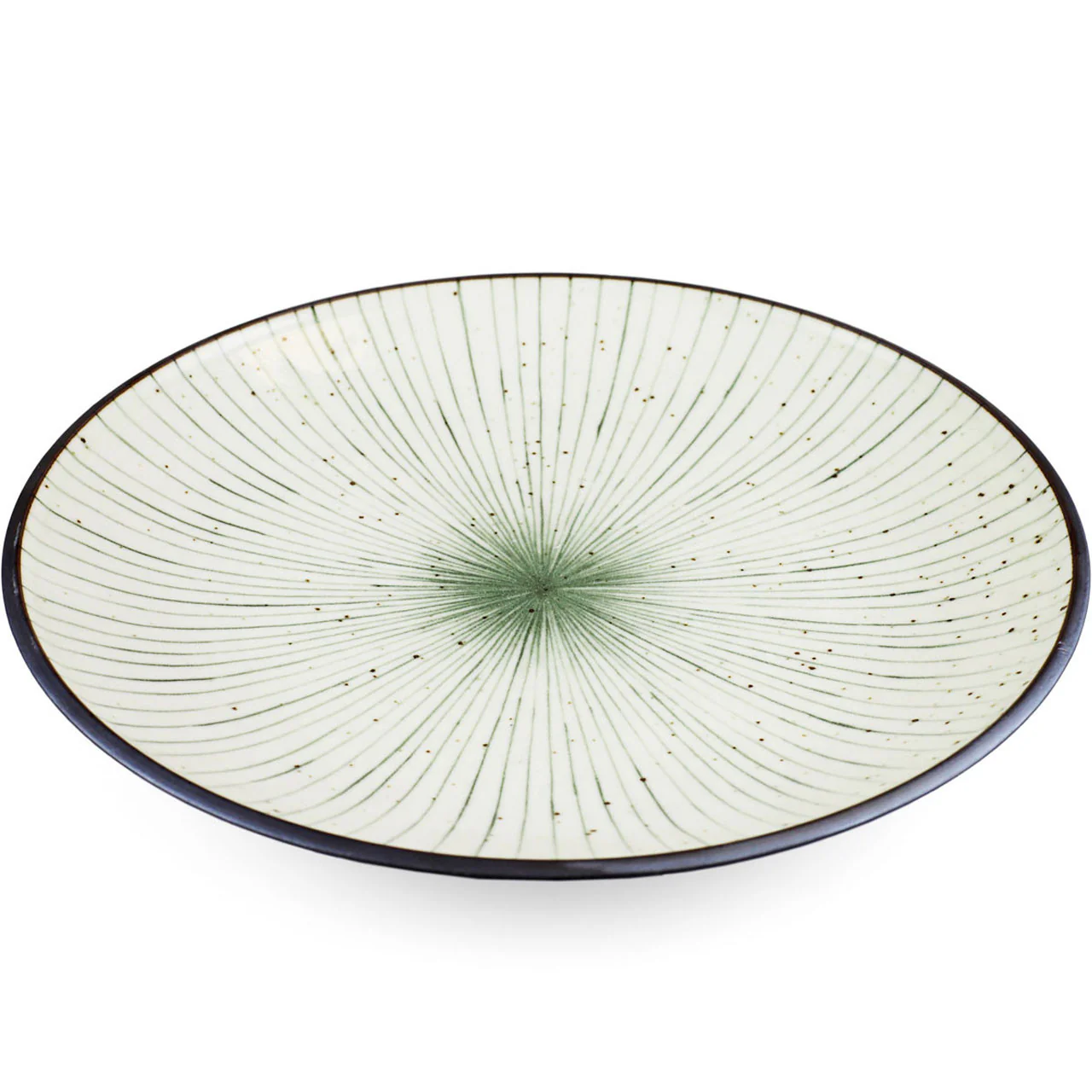 Tokusa Blue Lined Interior Serving Plate 11.45" dia