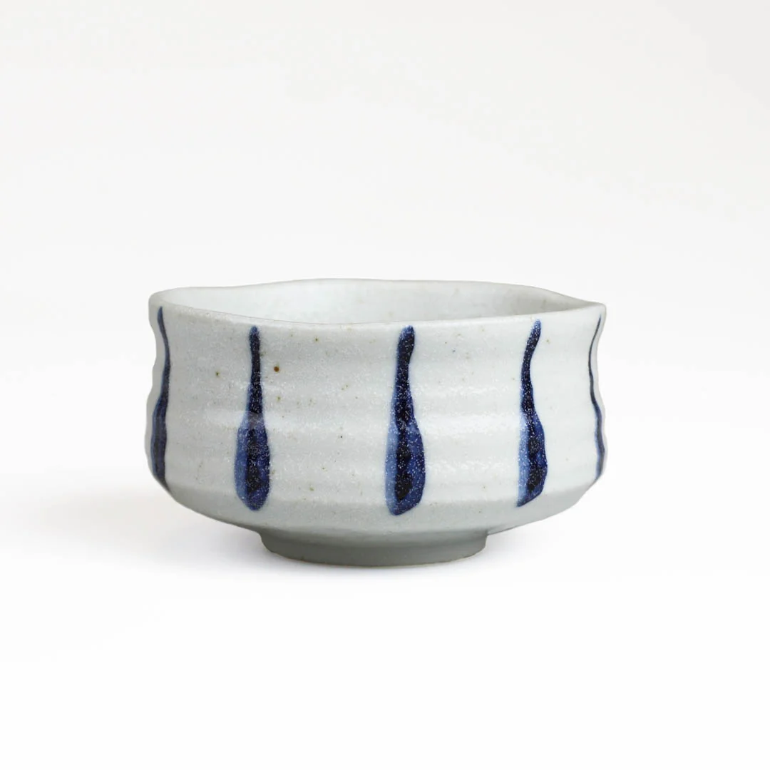 Tokusa Blue Lined Kobachi Bowl 8 fl oz / 3.9" dia