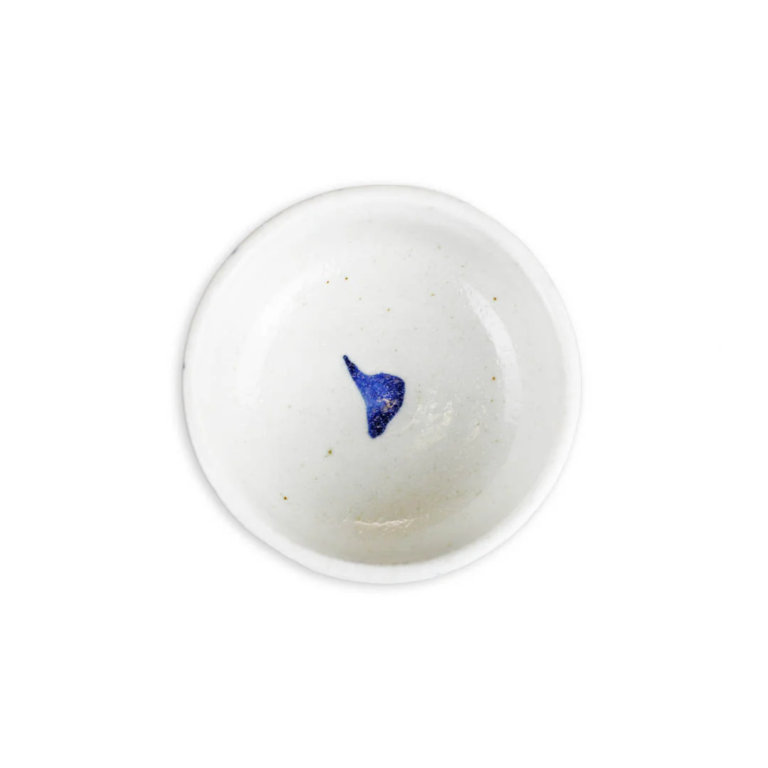 Tokusa Blue Lined Kobachi Bowl 8 fl oz / 3.9" dia - Image 3