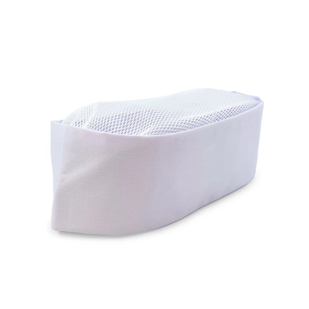 Tokyo Hakui Mesh Top Skull Cap Wa Boshi - White X Large - Image 2