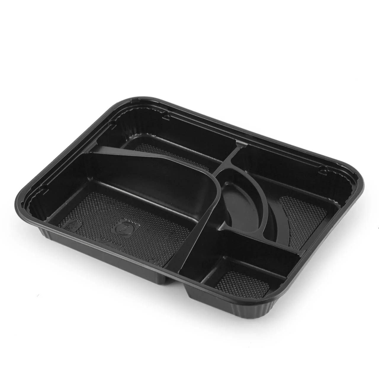 TZ-306 PP Black Takeout Bento Box 10.4" x 8.1" (200/case) - Image 3