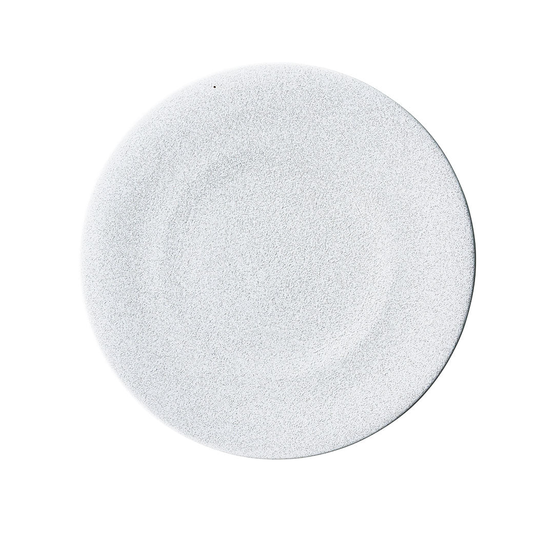 Unity Matte Light Gray Textured Salad Plate 8.1" dia