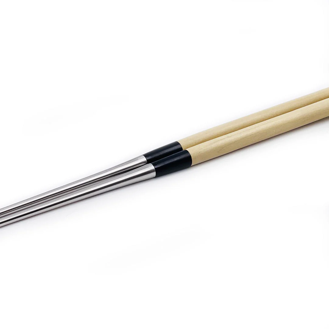 White Magnolia Wooden Handle Plating Chopsticks (Moribashi) - Image 4