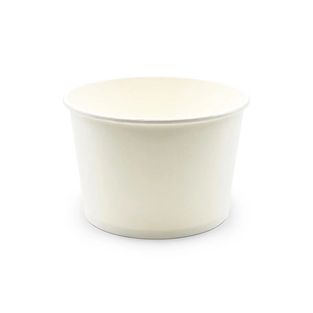 White Paper Waterproof Takeout Bowl with Lid 30 fl oz - Set of 600 - Image 2