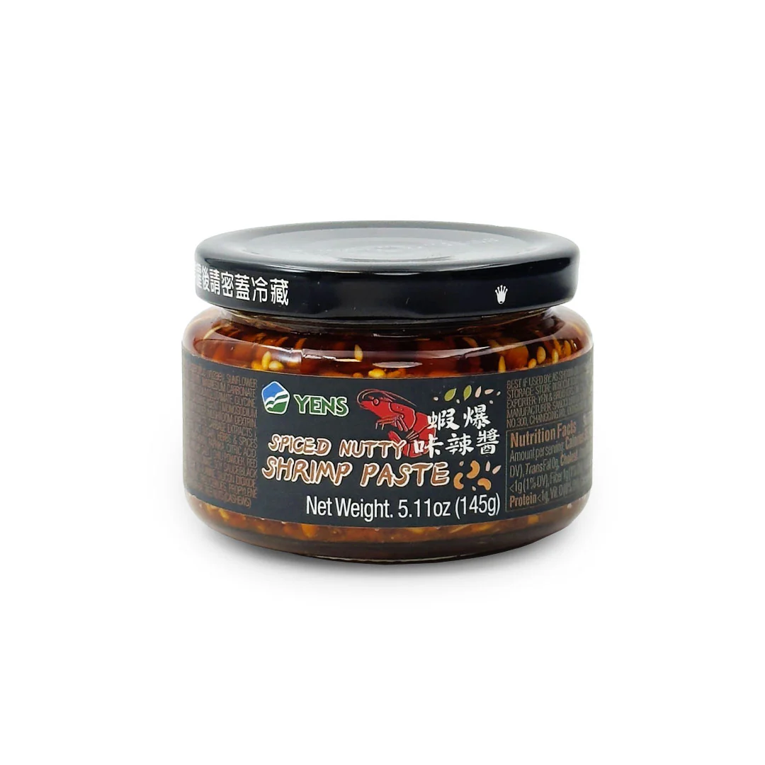 Yens Crunchy Spiced Nutty Shrimp Paste 5.1 oz / 145g