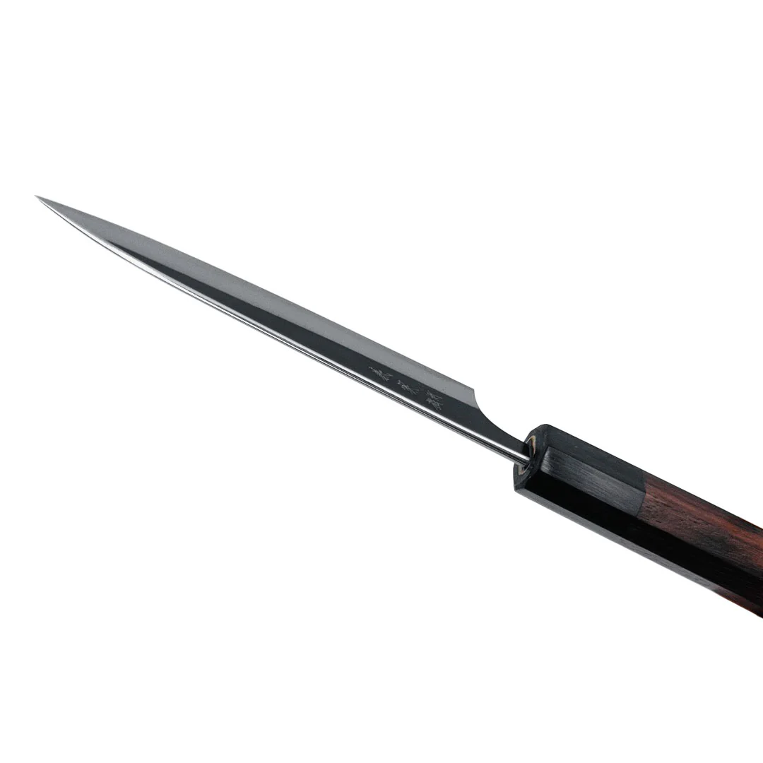 Yoshimi Kato Aogami Super Kurouchi Petty 120mm (4.7") - Image 6