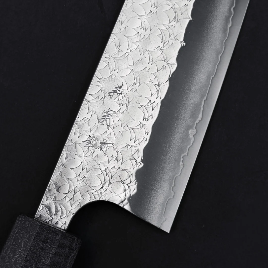 Yoshimi Kato SG2 Minamo Santoku 165mm (6.5") - Image 2