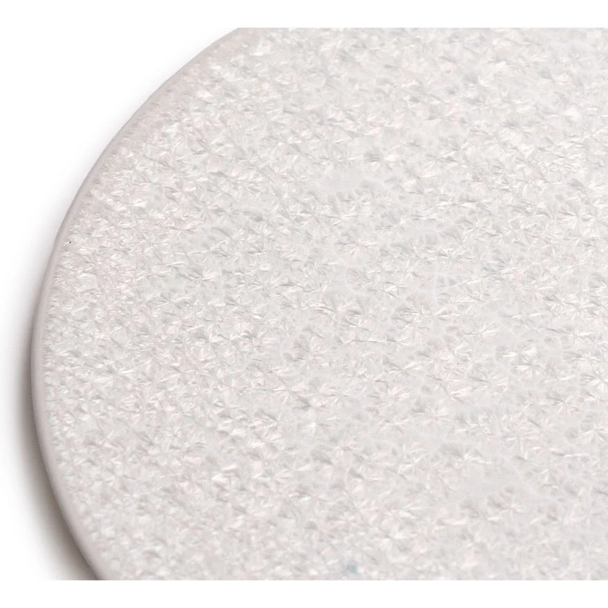 [Clearance] Zuk White Hazy Crystalized Flat Plate 9.75" dia - Image 4