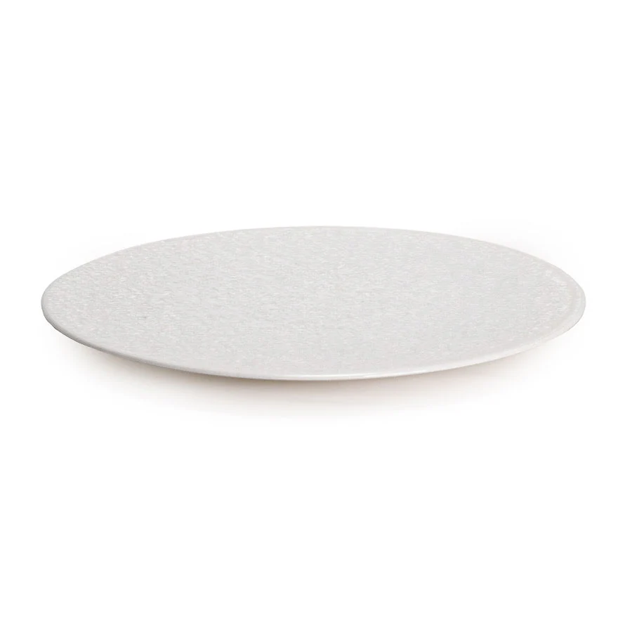 [Clearance] Zuk White Hazy Crystalized Flat Plate 9.75" dia - Image 5